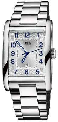 Buy this new Oris Rectangular Date 01 561 7693 4031-07 8 22 20 mens watch for the discount price of £1,394.00. UK Retailer.